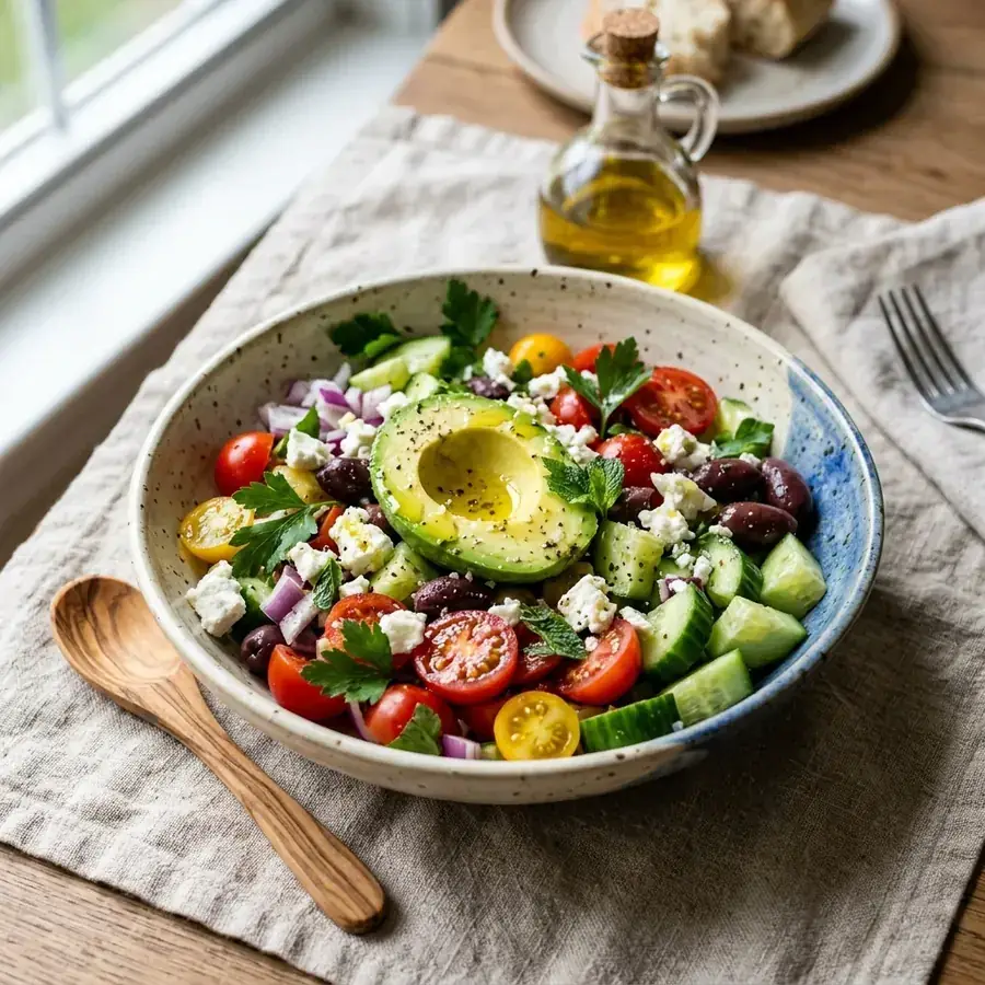 Alimentação saudável e colorida